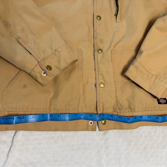 Dickies Men's Light Brown Shirt Jacket - Picture 3 of 7